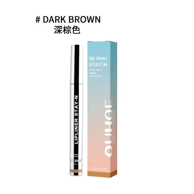 Peel Off Lip Liner Waterproof Long Lasting Liquid Lip Stick Non- Stick Liner Moisturizing Tear Off Lipliner Stain Care eprolo