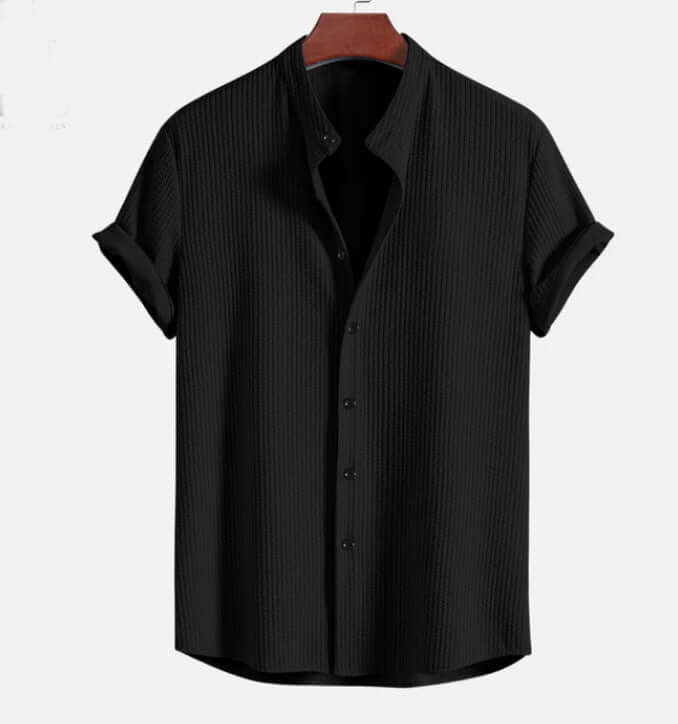Short Sleeve Loose Shirt Top Summer Mens Clothing Astrazona