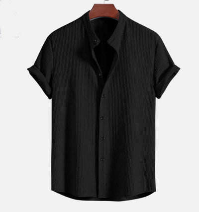 Short Sleeve Loose Shirt Top Summer Mens Clothing Astrazona