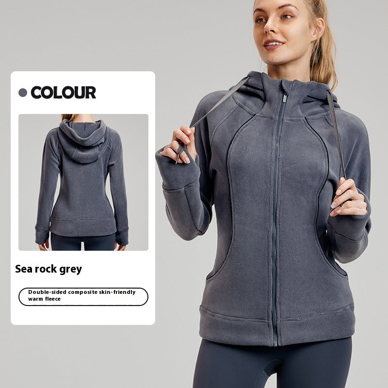 Long Sleeve Yoga Sports Jacket For Women eprolo
