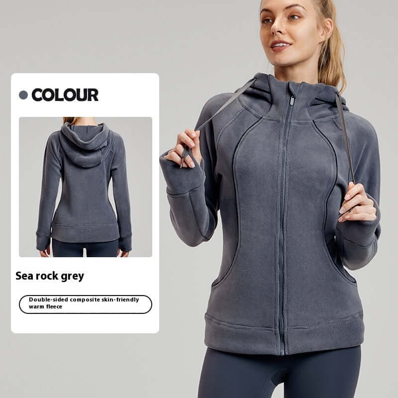 Long Sleeve Yoga Sports Jacket For Women eprolo
