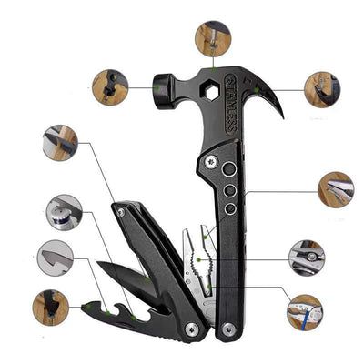 Outdoor Hammer Stainless Steel Multi Function eprolo
