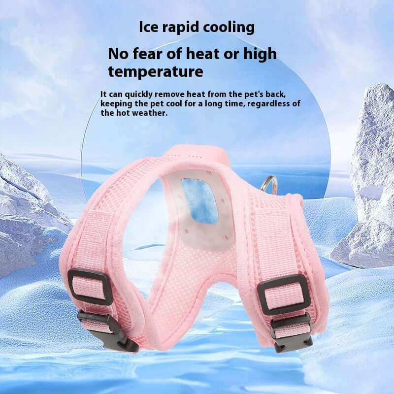 Pets Dog Vest Chest Strap Harness Air Conditioner Cooling And Breathable With Air Conditioner Pet Products eprolo