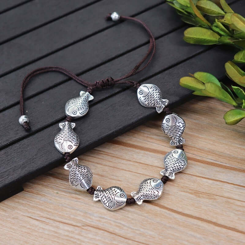 Fourteen Woven National Style Bracelet eprolo