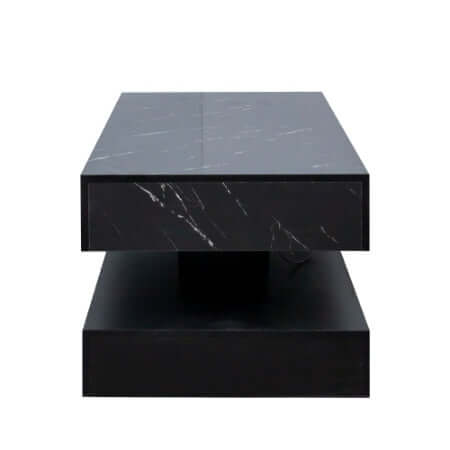 6.93IN High LED Coffee Table,Modern Coffee Table For Living Room,Living Room Tables,Large Living Room Furniture,LED Lights eprolo