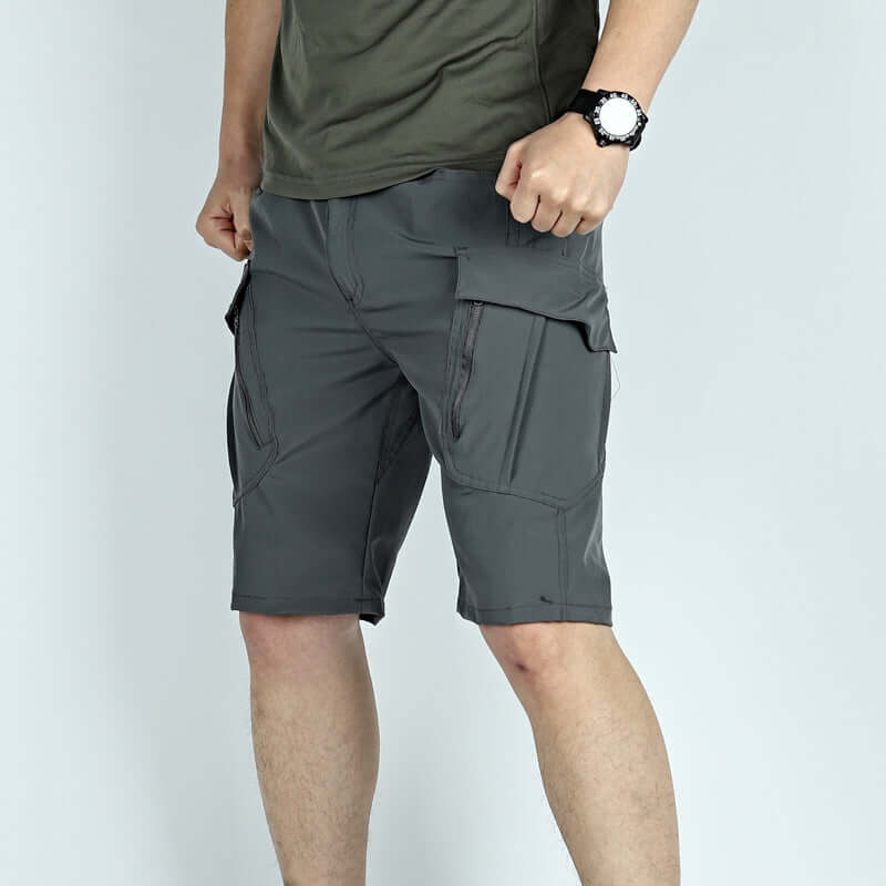 Men's Middle Pants Five-point Breathable Stretch Overalls IX9 Quick-drying Tactical Shorts eprolo