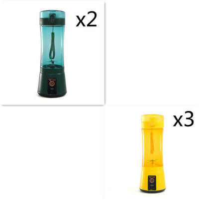 Portable Electric Fruit Juicer Wireless USB Rechargeable Mini Mixer Multifunction Summer Smoothie Blender Machine Kitchen Supplies eprolo