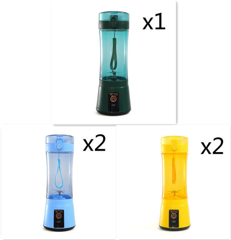 Portable Electric Fruit Juicer Wireless USB Rechargeable Mini Mixer Multifunction Summer Smoothie Blender Machine Kitchen Supplies eprolo