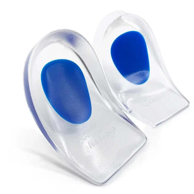 1pair Soft Silicone Gel Lnsoles Men Women TransparentRelieve Foot Pain Heel Lnsoles Foot Massager CareShoe Pad Foot Care Tool eprolo