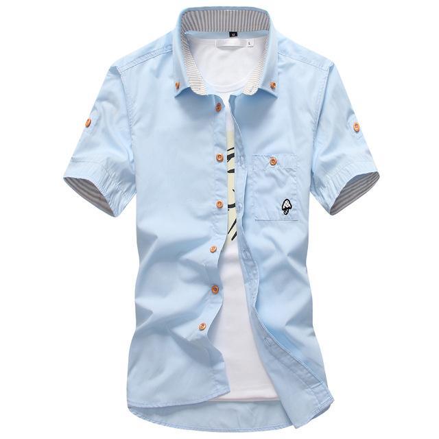 Embroidery Mens Shirts Astrazona