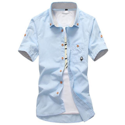 Embroidery Mens Shirts Astrazona