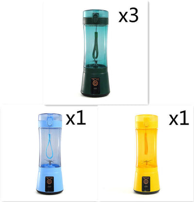 Portable Electric Fruit Juicer Wireless USB Rechargeable Mini Mixer Multifunction Summer Smoothie Blender Machine Kitchen Supplies eprolo