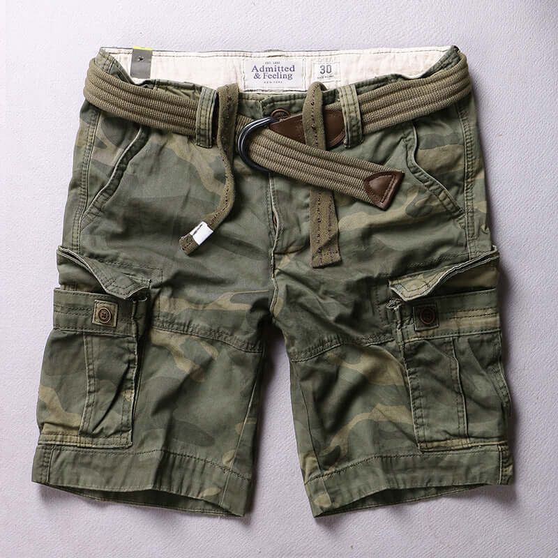 Plus Size Pants Camo Men's Shorts eprolo