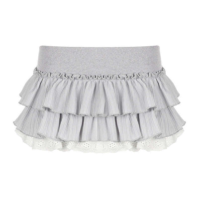 Sweet Ballet Style Stitching High Waist Dance Short Girl Cute Princess Cake Dress eprolo