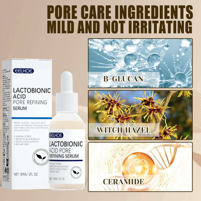Lactosyl Acid Pore Narrowing Essence Skin Elastic Delicate Cleansing Blackhead Skin Care Essence eprolo