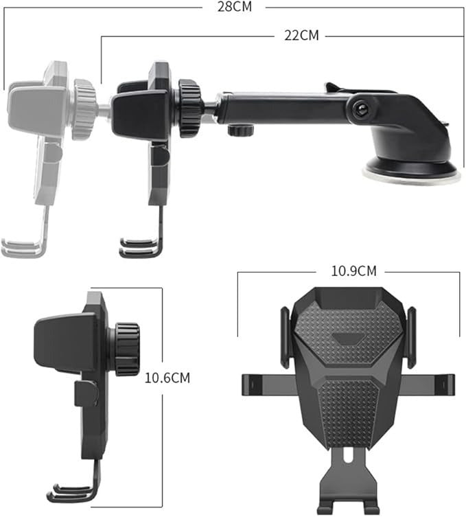 Universal Mobile Car Phone Holder Stand Cradle Mount GPS With Suction eprolo