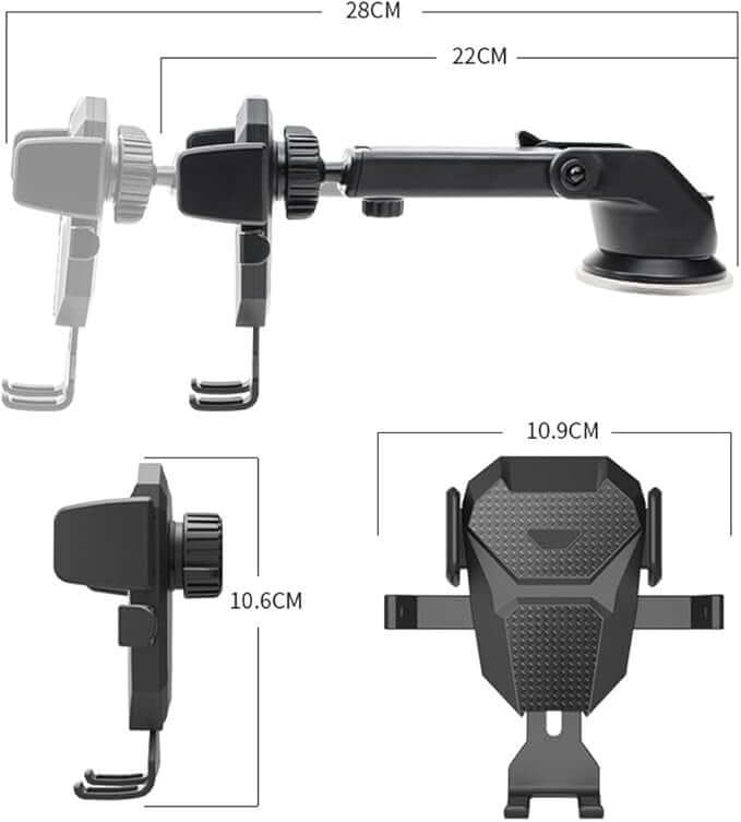 Universal Mobile Car Phone Holder Stand Cradle Mount GPS With Suction eprolo