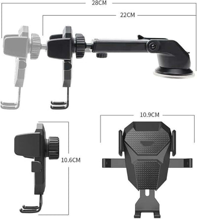 Universal Mobile Car Phone Holder Stand Cradle Mount GPS With Suction eprolo