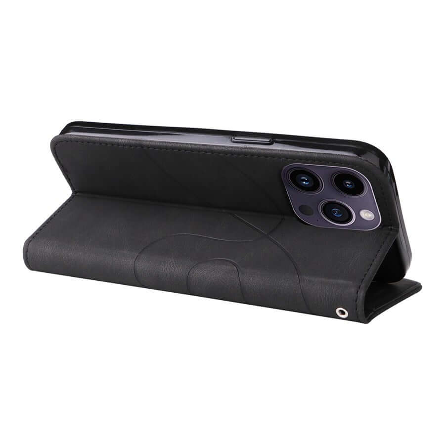 Applicable Leather Case Two-color Patchwork Mobile Phone Protective Case eprolo
