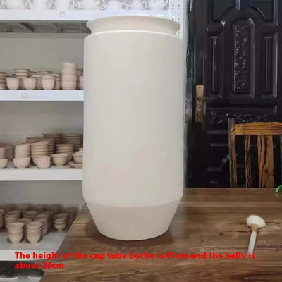 High White Billet Vase Painted DIY eprolo