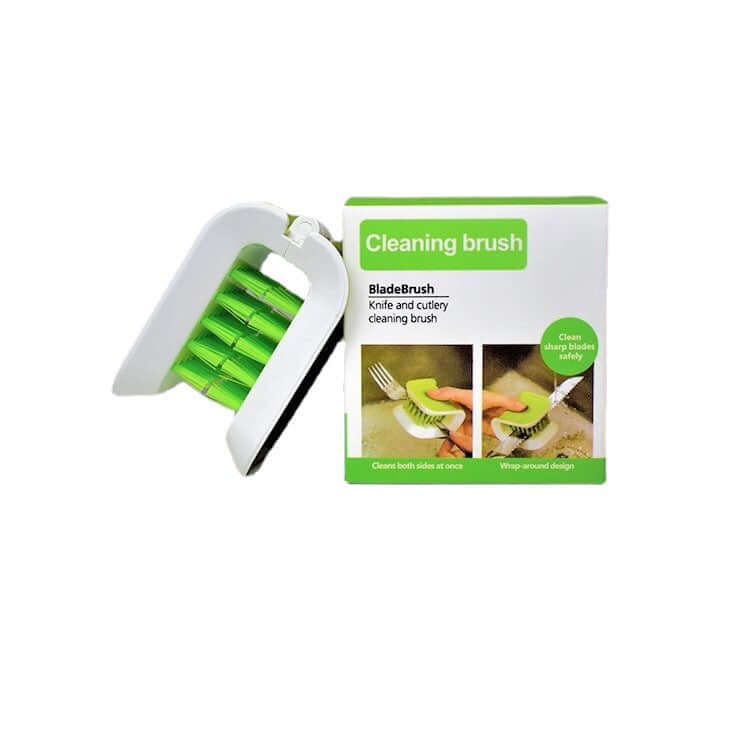 U-Shaped Cleaning Brush Knife And Fork Brush Chopstick Brush Cutlery Brush Can Be Opened And Closed Kitchen Supplies Hand Brush eprolo