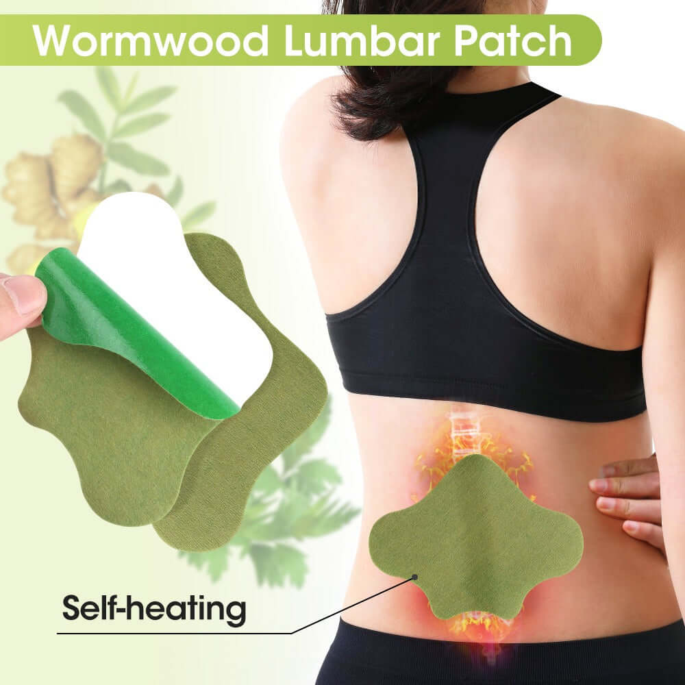 12pieces/Bag Foot Neck Knee Waist Massage Stickers Wormwood Natural Plant Self-heating Relief Joint Ache Pain Cinnamon Ginger eprolo