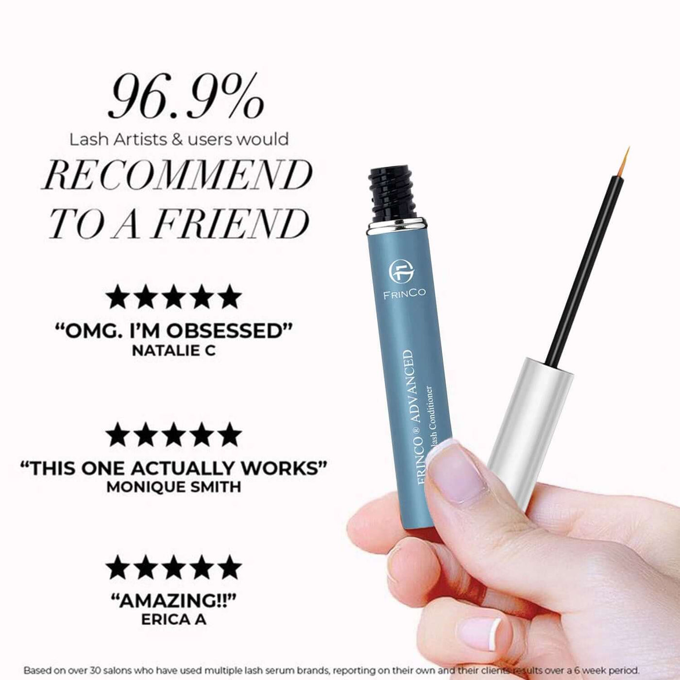 Advanced Eyelash Enhancing Serum, Eyelash Conditioner For Promoting Fuller & Thicker Looking Lashes, Eyelash And Brow Growth Serum, 5ml eprolo