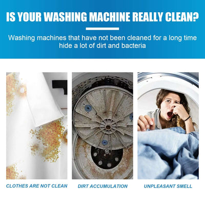 Washing Machine Cleaner, Washing Machine Tank Automatic Drum Liner Dirt Cleaning Sheet eprolo