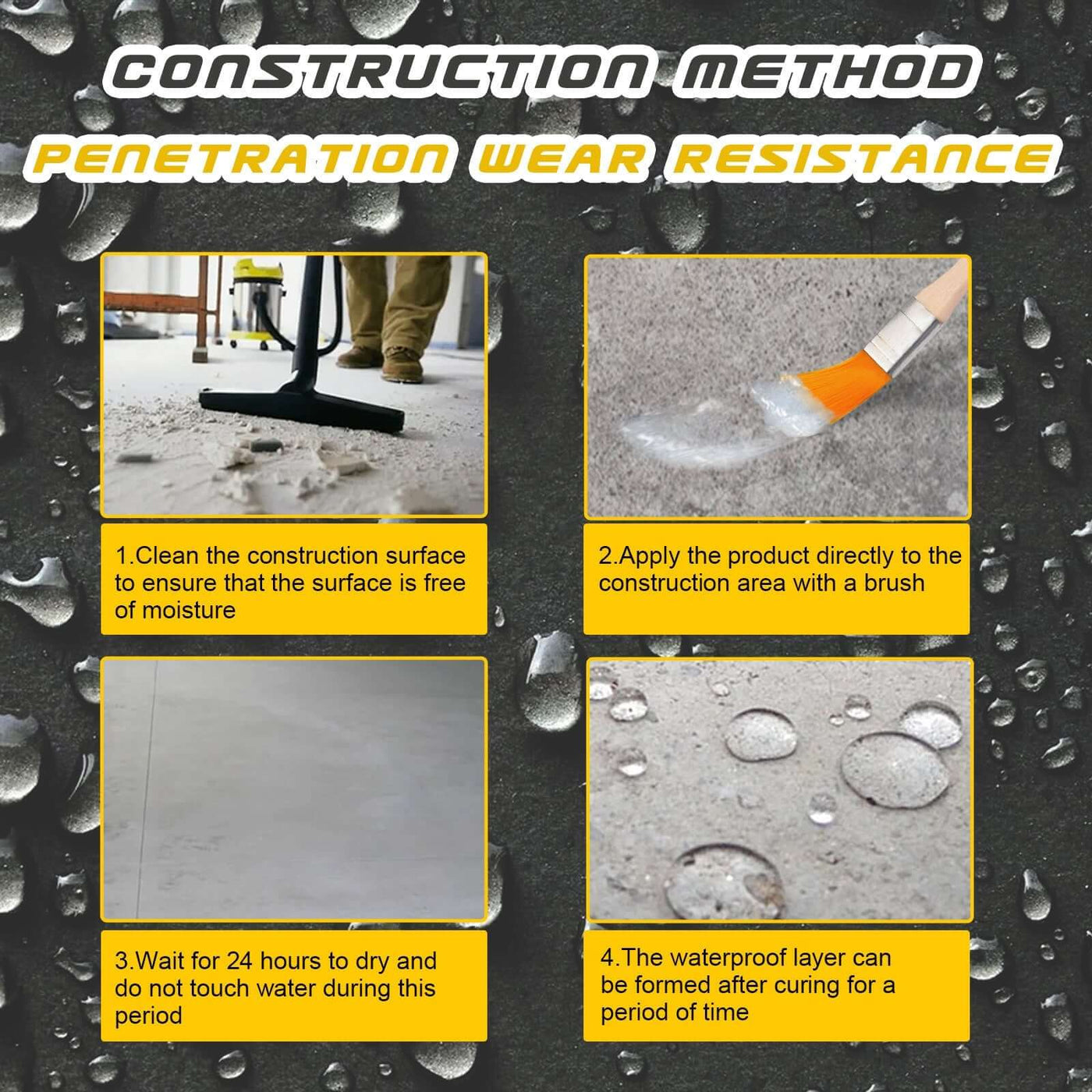 Waterproof Sealant Bathroom Kitchen Exterior Wall Water Leakage Repair Free Brick Leak Repair Home Improvement Paint Agent eprolo