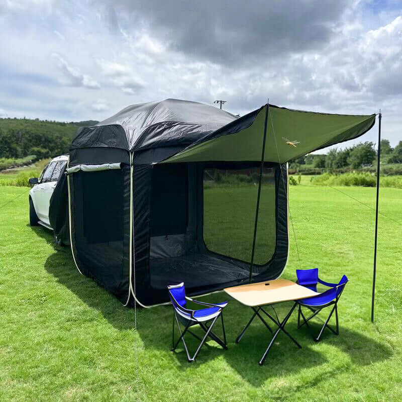 Outdoor Extended SUV Tail Tent Room, Vehicle-mounted Tent, Trunk Tent, Car Rear Trunk Tent eprolo