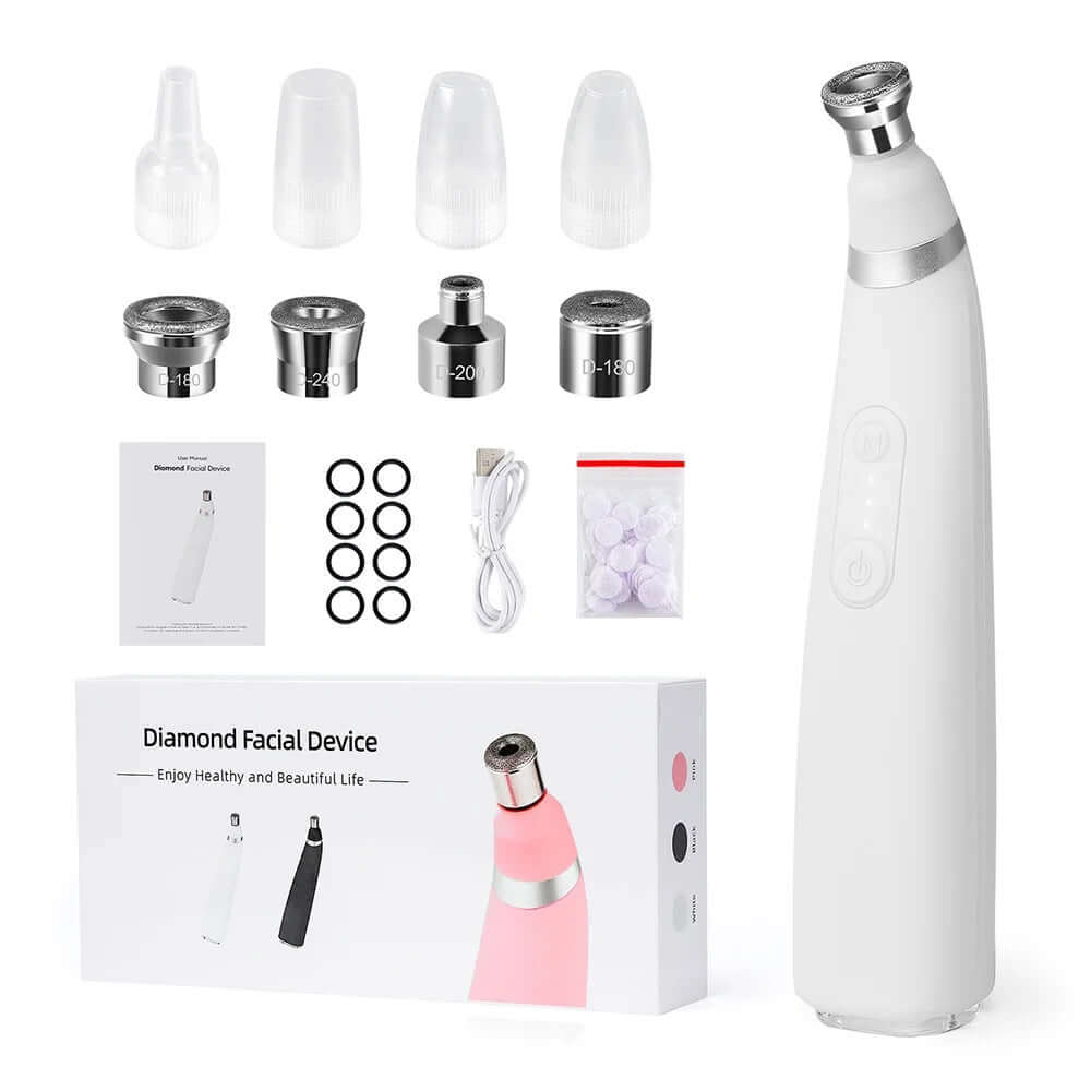 Diamond micro carving pore cleaner removes dead skin with high suction microcrystalline skin rejuvenation beauty device eprolo