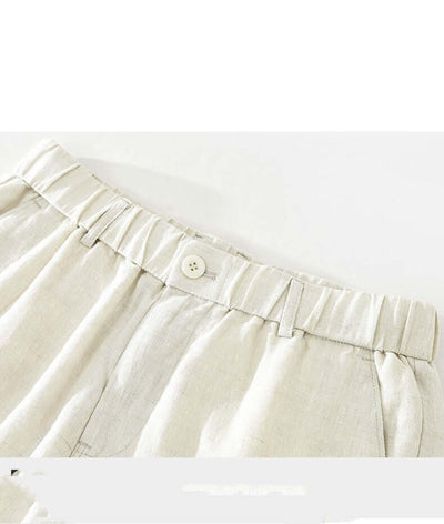 Japanese Vintage Overalls Men's Pure Linen eprolo