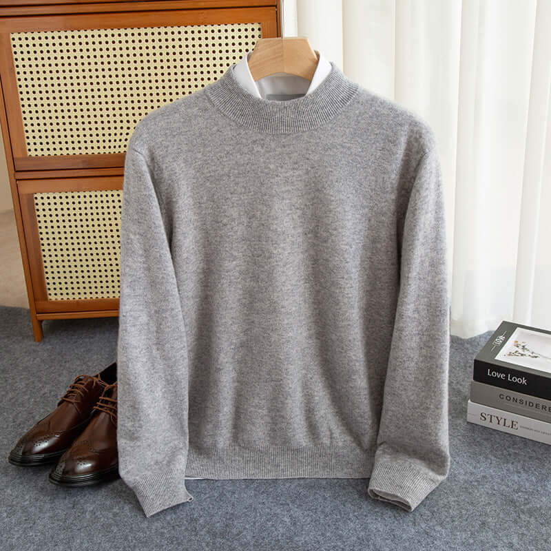 Half-collar Wool Sweater Male eprolo