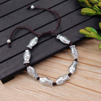 Fourteen Woven National Style Bracelet eprolo