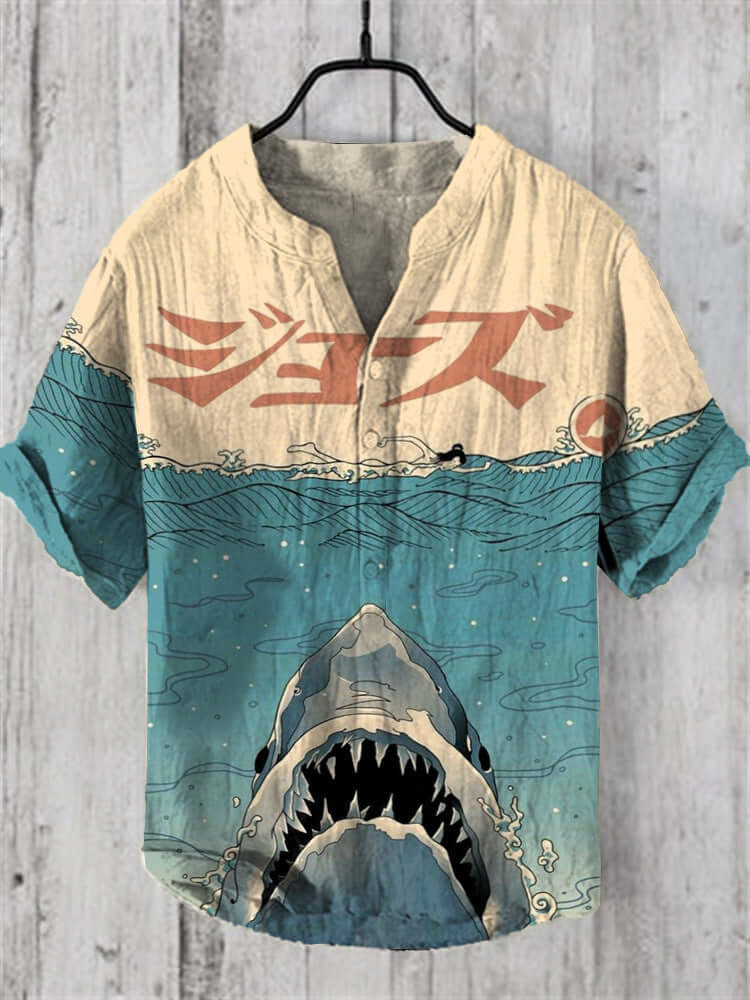 Fashion Summer Casual Printed Hawaiian Shirt Vacation Seaside eprolo