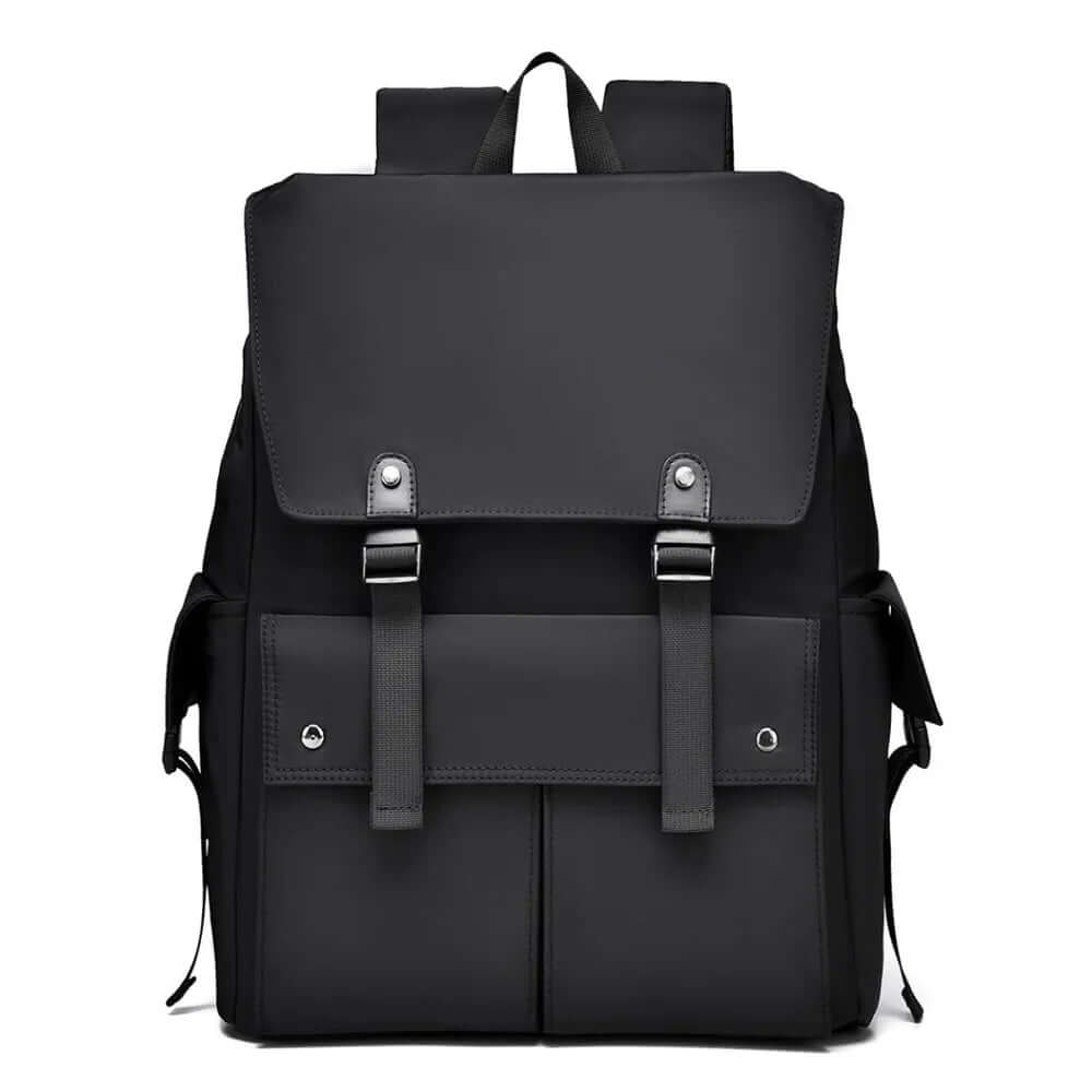 PU Leather Multi-Pockets Adjustable Strap Backpack Bag eprolo