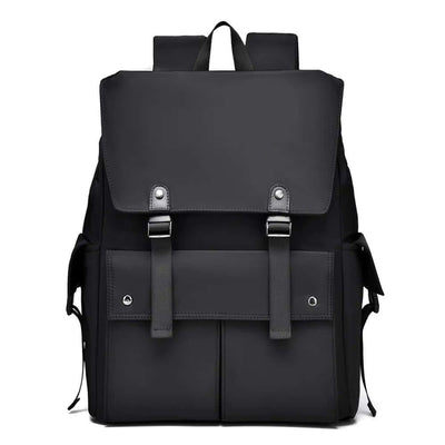 PU Leather Multi-Pockets Adjustable Strap Backpack Bag eprolo