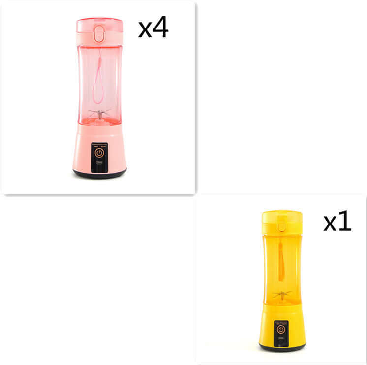 Portable Electric Fruit Juicer Wireless USB Rechargeable Mini Mixer Multifunction Summer Smoothie Blender Machine Kitchen Supplies eprolo