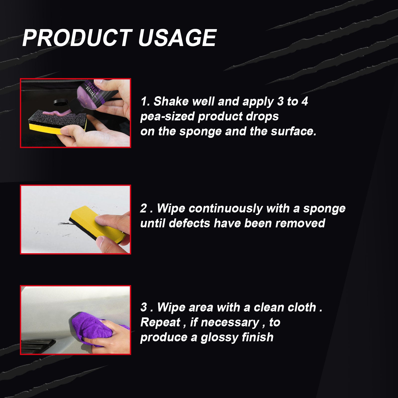 Automotive Scratch Free Repair Liquid Finish Repair Scratch Removal Beauty Maintenance Polish eprolo