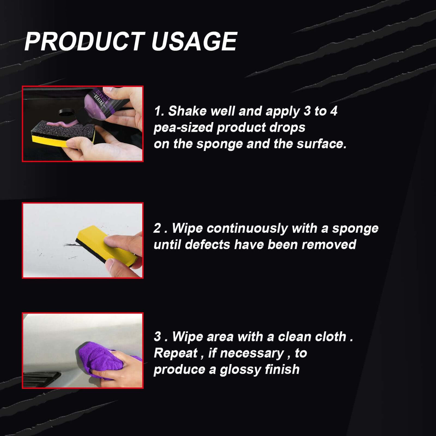 Automotive Scratch Free Repair Liquid Finish Repair Scratch Removal Beauty Maintenance Polish eprolo