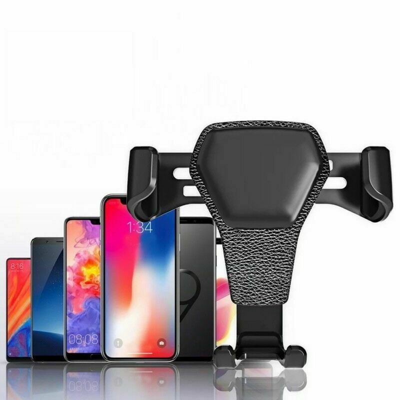 Universal Car Mount Holder Stand Air Vent Cradle For Mobile Cell Phone Gravity Car Mount Air Vent Phone Holder For I Phone X XR XS Max S Amsung S10 Note9 eprolo