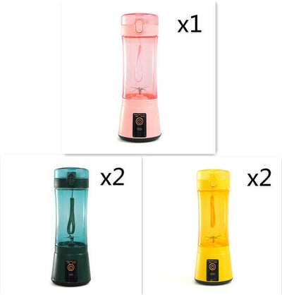 Portable Electric Fruit Juicer Wireless USB Rechargeable Mini Mixer Multifunction Summer Smoothie Blender Machine Kitchen Supplies eprolo