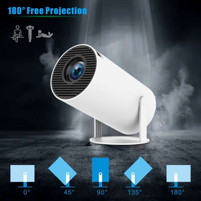 HY300 Pro Projector Home Theater Entertainment Portable Small Projector eprolo