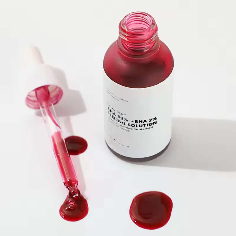Hot Sell Natural Organic AHA 30% BHA 2% Serum Deep Peeling Exfoliating Solution Skin Facial Serum eprolo