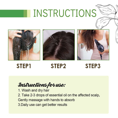 Hair Care Oil, Repair Damage Improve Dry Hair Prevent Hair Loss And Smooth Essential Oil eprolo