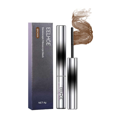 Curl Your Mascara, Eyelashes Black Beautiful Natural Thick Sweat-Proof, Not Smudgy, Not Makeup Off Slim Long eprolo