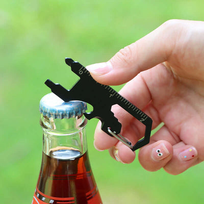 Outdoor Multi-function EDC tool card opener keychain with multi-purpose gadgets outdoor tools eprolo