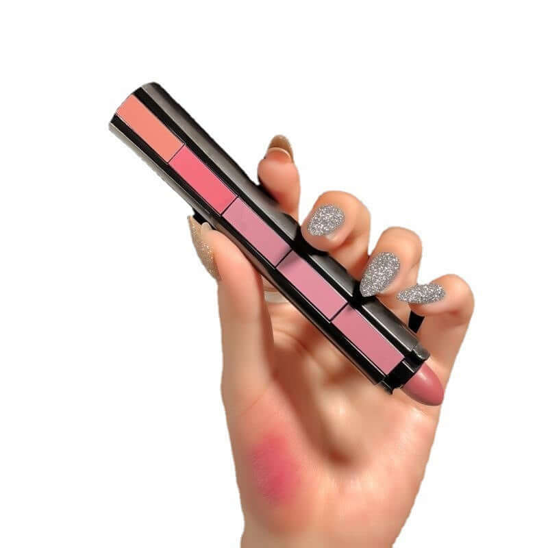 5 Colors Matte Velvet Lipstick Waterproof Sweatproof Lip Gloss Duration Colorfast Lipstick Non Stick Cup Lip Gloss Cosmetics eprolo