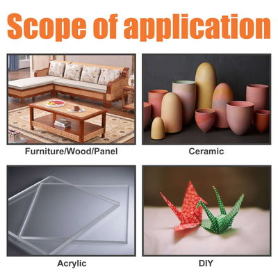 Multi-Functional Ceramic Waterproof Transparent Glue, Glass Wood Special Quick-Drying Glue Universal Glue eprolo