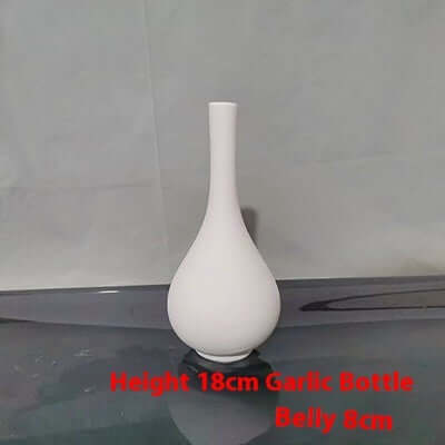 High White Billet Vase Painted DIY eprolo